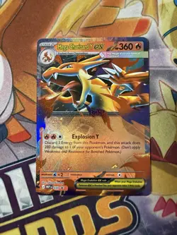 Pokemon Mega Charizard Y ex - Promo ME: Mega Evolution Promo 030 NM - Image 1