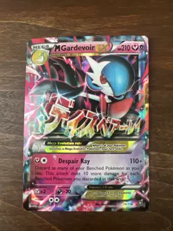 Pokemon M Gardevoir EX 79/114 XY Steam Siege Ultra Rare Holo 210HP English - Image 1