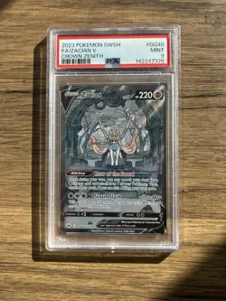 Pokemon TCG | Crown Zenith Galarian Gallery | Zacian v GG48/GG70 | PSA 9 🐉💎 - Image 1
