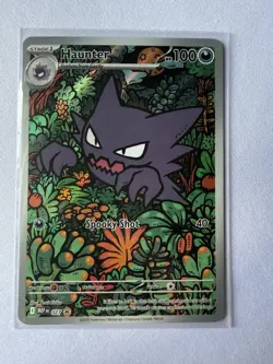 Pokemon Haunter Mega Evolution Black Star Promo 027 NM - Image 1