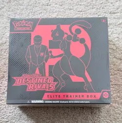 Pokemon TCG Destined Rivals ETB Elite Trainer Box Sealed with Small Tear - Image 1