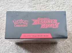 Pokemon TCG Destined Rivals ETB Elite Trainer Box Sealed with Small Tear - Image 3