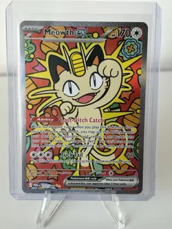 Pokemon Meowth EX Perfect Order SIR 121/088 - Image 1