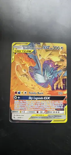 Pokemon Moltres & Zapdos & Articuno GX TAG TEAM Ultra Rare 44/68 Hidden Fates H… - Image 1