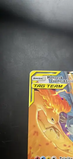 Pokemon Moltres & Zapdos & Articuno GX TAG TEAM Ultra Rare 44/68 Hidden Fates H… - Image 2