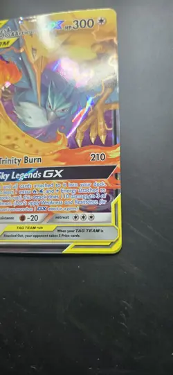 Pokemon Moltres & Zapdos & Articuno GX TAG TEAM Ultra Rare 44/68 Hidden Fates H… - Image 5