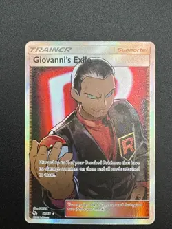 Giovanni's Exile 67/68 Rare Ultra Hidden Fates Pokemon NM - Image 3