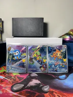 Pokemon TCG First Partner Illustration Collection Series 1 Gen 4 Sinnoh Starters - Image 1
