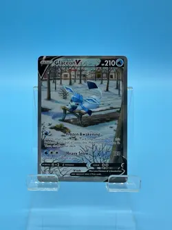GLACEON V 175/203 Alt Art - Pokemon Sword & Shield Evolving Skies - TCG NM - Image 1