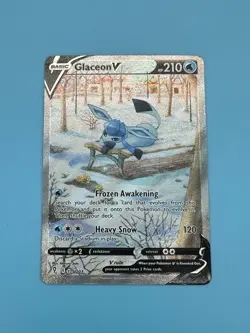 GLACEON V 175/203 Alt Art - Pokemon Sword & Shield Evolving Skies - TCG NM - Image 3