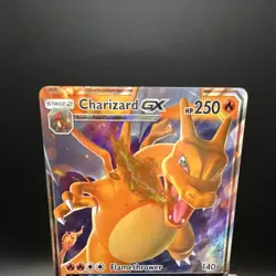 Pokemon Charizard GX SM211 Promo Full Art Holo Stage 2 HP250 Flare Blitz GX - Image 2