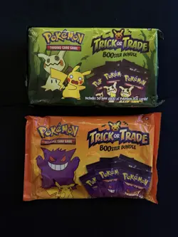 Pokemon Trick or Trade BOOster Bundles (40 + 50 Packs, 2022 + 2023 Bundle) - Image 1