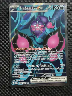 Pecharunt ex - 085/064 - Pokemon Shrouded Fable Full Art Ultra Rare NM - Image 1