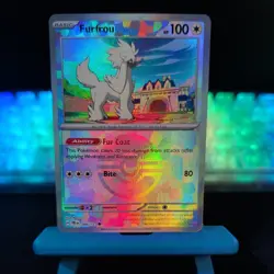 POKEMON FURFROU #088/131 COMMON POKEBALL HOLOFOIL PRISMATIC EVOLUTIONS PSA 10 - Image 1