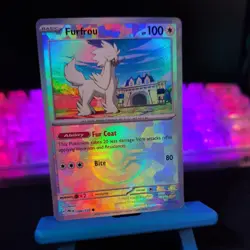 POKEMON FURFROU #088/131 COMMON POKEBALL HOLOFOIL PRISMATIC EVOLUTIONS PSA 10 - Image 2