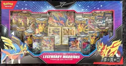 POKEMON LEGENDARY WARRIORS PREMIUM COLLECTION NEW FACTORY SEALED CLEAN 14 PACKS+ - Image 1