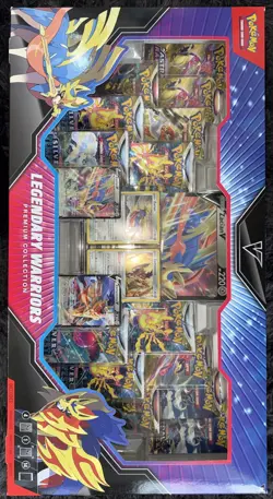 POKEMON LEGENDARY WARRIORS PREMIUM COLLECTION NEW FACTORY SEALED CLEAN 14 PACKS+ - Image 2