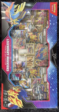 POKEMON LEGENDARY WARRIORS PREMIUM COLLECTION NEW FACTORY SEALED CLEAN 14 PACKS+ - Image 5