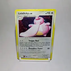 Pokemon TCG Lickilicky Secret Wonders Holo Rare 12/132 Stage 1 110 HP 80 Attack - Image 1