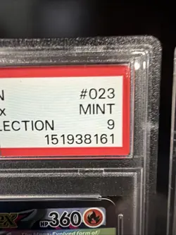 2025 POKEMON MEP EN MEGA CHARIZARD X EX ULTRA PREMIUM 023 PSA 9 MINT -2 SLABS!!! - Image 2