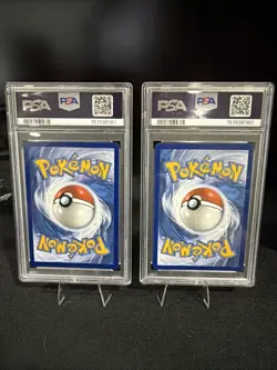 2025 POKEMON MEP EN MEGA CHARIZARD X EX ULTRA PREMIUM 023 PSA 9 MINT -2 SLABS!!! - Image 4