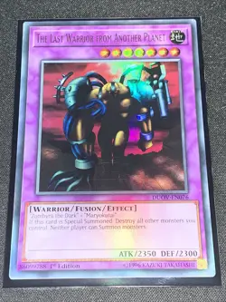 Yugioh - The Last Warrior from Another Planet - DUOV-EN076 - Ultra Rare - 1st NM - Image 1