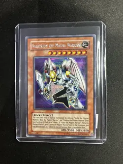 YuGiOh Valkyrion the Magna Warrior SDD-001 Prismatic Secret Rare Unlimited NM - Image 1