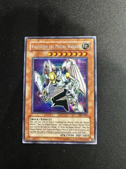 YuGiOh Valkyrion the Magna Warrior SDD-001 Prismatic Secret Rare Unlimited NM - Image 2