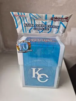 Yu-Gi-Oh! Kaiba Corporation Card Case Deck Box - Konami New & Sealed - Image 1