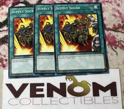 3x (M/NM) - Supply Squad - SR10-EN033 - Common - 1st Edition YuGiOh - Image 1