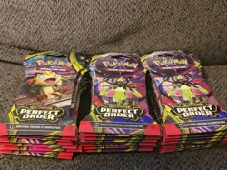 Pokemon TCG: Perfect Order Sleeved Booster Pack Lot of 30 - SEALED - IN HAND ✅ - Image 1