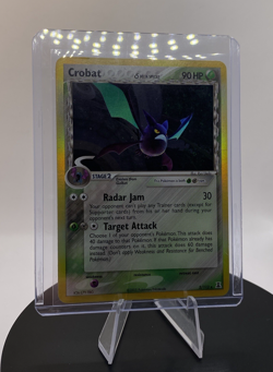 Pokemon Crobat (Delta) EX Delta Species 2/113 Reverse Holo Rare DMG SEE PHOTOS - Image 1