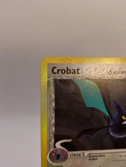 Pokemon Crobat (Delta) EX Delta Species 2/113 Reverse Holo Rare DMG SEE PHOTOS - Image 5