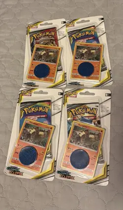 Sun & Moon Cosmic Eclipse Blister w/ Promo (Terrakion) Sealed Pokemon - Image 1