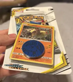 Sun & Moon Cosmic Eclipse Blister w/ Promo (Terrakion) Sealed Pokemon - Image 4