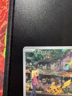 Pokemon TCG Pikachu IR 173/165 Sv: Scarlet & Violet 151 Illustration Rare Holo - Image 3