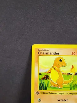 Pokemon TCG Card - Charmander Base Set Shadowless 46/102 1st Edition Common LP - Image 2