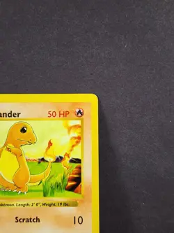 Pokemon TCG Card - Charmander Base Set Shadowless 46/102 1st Edition Common LP - Image 3