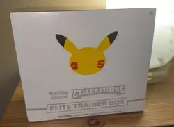 Pokemon TCG 25th Anniversary Celebrations Elite Trainer Box ETB Sealed - Image 1
