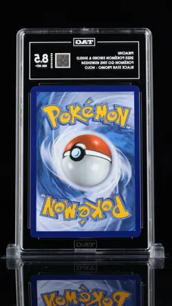 Pikachu SWSH234 Pokemon GO Black Star Promo Holo TAG Graded 8.5 Pokemon TCG - Image 2