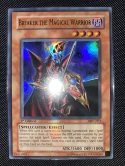 Breaker the Magical Warrior MFC-071 Ultra Rare 1st Edition Yugioh - Image 1