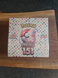 Pokemon Scarlet & Violet 151 Booster Box Japanese Sealed 4521329346038 - Image 1