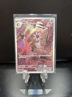 Lileep 145/142 Pokemon SV07: Stellar Crown Illustration Rare NM - Image 1