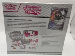 Pokemon TCG Scarlet and Violet White Flare Elite Trainer Box ETB FACTORY SEALED - Image 2