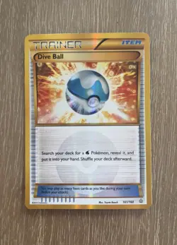 Dive Ball (Secret Rare) 161/160 - LP - Pokemon Primal Clash - Image 1