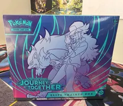 POKEMON TCG SCARLET&VIOLET JOURNEY TOGETHER Elite Trainer Box ETB FACTORY SEALED - Image 1