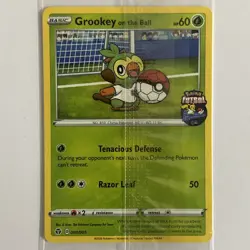 Pokemon Tcg UK Exclusive Grookey On The Ball Promo 003/005 - New, NM & Sealed! - Image 2