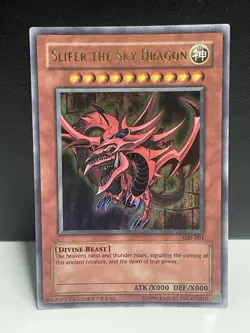 Slifer the Sky Dragon - GBI-001 - Ultra Rare - Limited Edition Lightly Played AE - Image 1