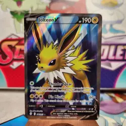 Jolteon V 177/203 Full Art - Evolving Skies - Pokemon TCG - SHIPS FAST - Image 1