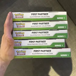 5x Pokemon TCG: First Partner Illustration Collection Series 1 New & Sealed - Image 5